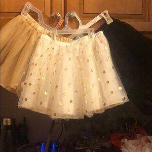 Lot of 3 Girls Tutu Skirts from Gymboree.